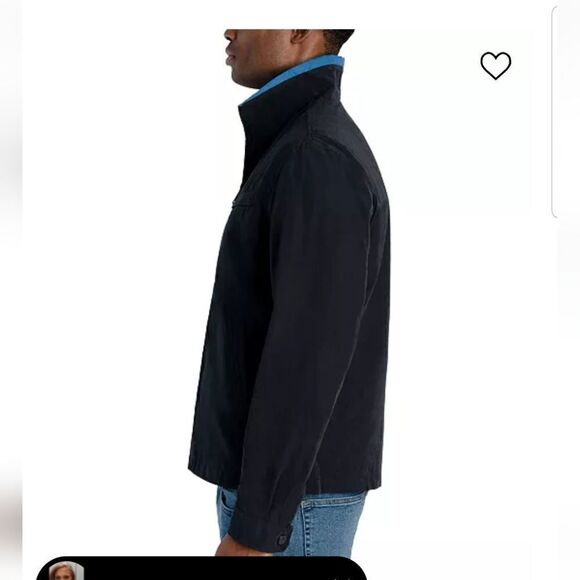 Mens London Fog Tower Microfiber Golf Jacket Medium nwt - Picture 2 of 12